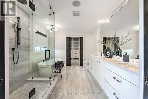 Pictures are from previously finished Model Home. - 2622 Heardcreek Trail, London, ON - Indoor Photo Showing Bathroom