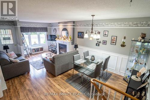 44 Plumridge Court, Ajax, ON - Indoor Photo Showing Living Room With Fireplace