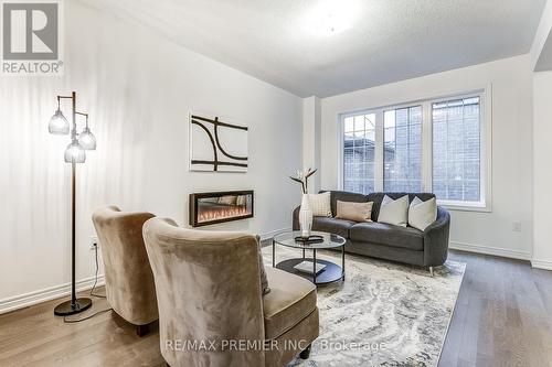 307 Coronation Road, Whitby, ON - Indoor Photo Showing Living Room With Fireplace