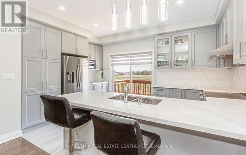 3 Dalbeattie Drive, Brampton, ON - Indoor Photo Showing Kitchen With Double Sink