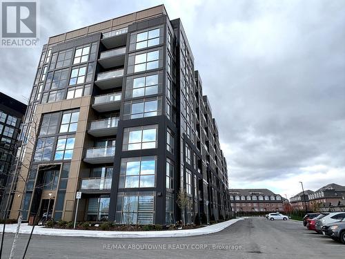 430 - 2343 Khalsa Gate, Oakville, ON - Outdoor With Balcony With Facade