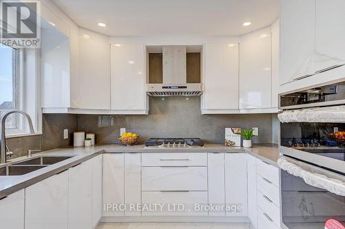 5 Luce Drive, Ajax, ON - Indoor Photo Showing Kitchen With Double Sink With Upgraded Kitchen