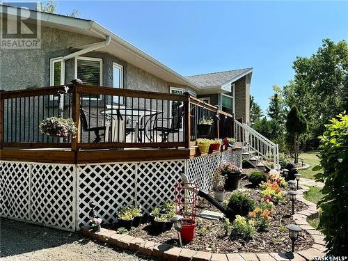 Balgonie Acreage - 10.71 Acres, Balgonie, SK - Outdoor With Deck Patio Veranda