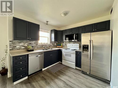 76 203 Herold Terrace, Saskatoon, SK - Indoor Photo Showing Kitchen With Double Sink