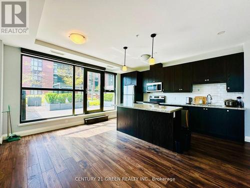 417 - 118 King Street E, Hamilton, ON - Indoor Photo Showing Kitchen With Upgraded Kitchen