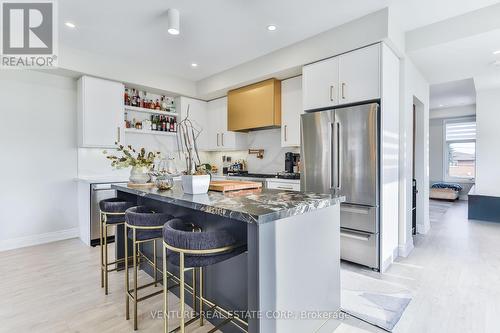 3002 Islington Avenue, Toronto, ON - Indoor Photo Showing Kitchen With Upgraded Kitchen