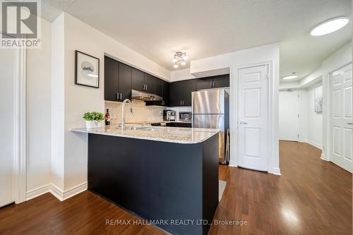 1002 - 225 Wellesley Street E, Toronto, ON - Indoor Photo Showing Kitchen With Stainless Steel Kitchen With Upgraded Kitchen