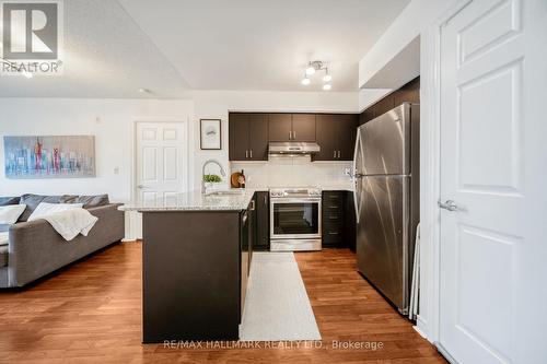 1002 - 225 Wellesley Street E, Toronto, ON - Indoor Photo Showing Kitchen With Stainless Steel Kitchen