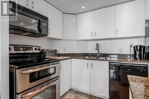 511 - 208 Queens Quay W, Toronto, ON - Indoor Photo Showing Kitchen With Double Sink