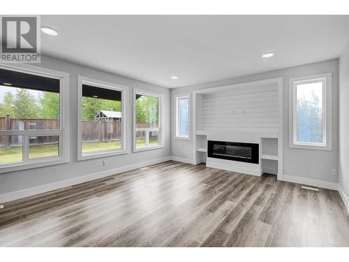 1127 Monarch Court, Prince George, BC - Indoor Photo Showing Living Room With Fireplace