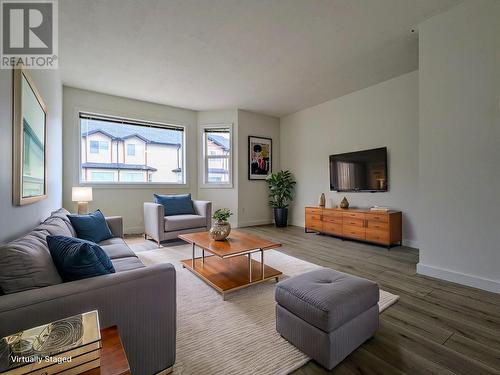 Virtually Staged Living Room - 200 Black Forest Drive Unit# 707, Invermere, BC - Indoor Photo Showing Living Room