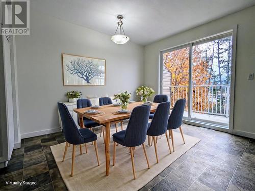 Virtually Staged Dining Area - 200 Black Forest Drive Unit# 707, Invermere, BC - Indoor Photo Showing Dining Room