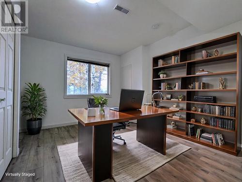 Virtually Staged Office in Bonus Room - 200 Black Forest Drive Unit# 707, Invermere, BC - Indoor Photo Showing Office