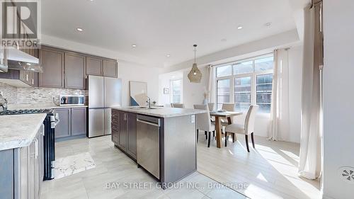 1 Sissons Way, Markham, ON - Indoor Photo Showing Kitchen With Stainless Steel Kitchen With Upgraded Kitchen