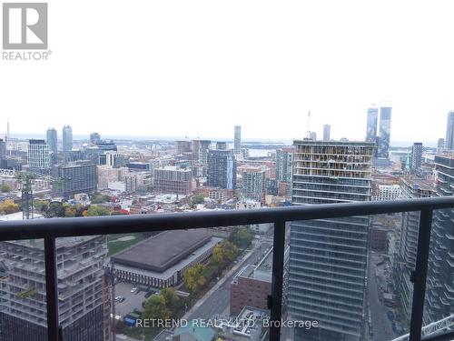 3404 - 77 Mutual Street, Toronto, ON - Outdoor With Balcony With View