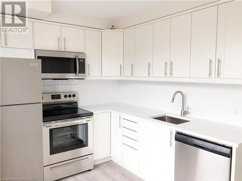 Unit C - Upper Level - 806 Duke Street, Cambridge, ON - Indoor Photo Showing Kitchen With Stainless Steel Kitchen