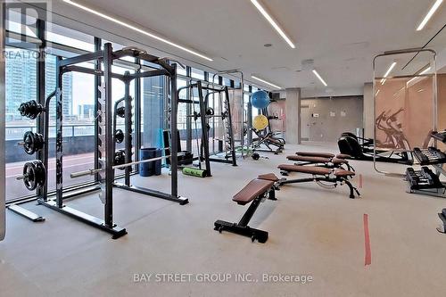 3301 - 19 Western Battery Road, Toronto, ON - Indoor Photo Showing Gym Room