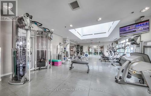 305 - 33 Elm Drive W, Mississauga, ON - Indoor Photo Showing Gym Room