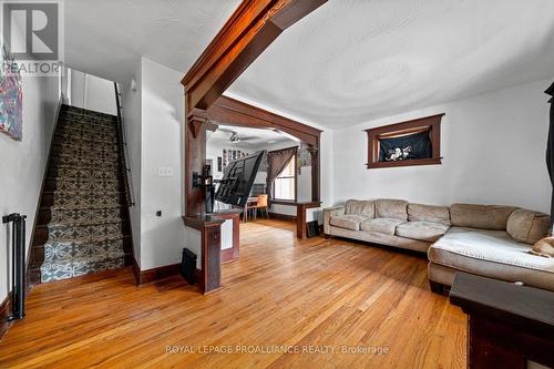 21/23 Spring Street, Quinte West, ON - Indoor Photo Showing Living Room