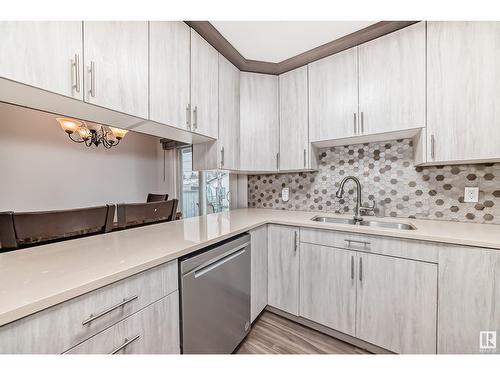 13511 127 St Nw, Edmonton, AB - Indoor Photo Showing Kitchen With Double Sink