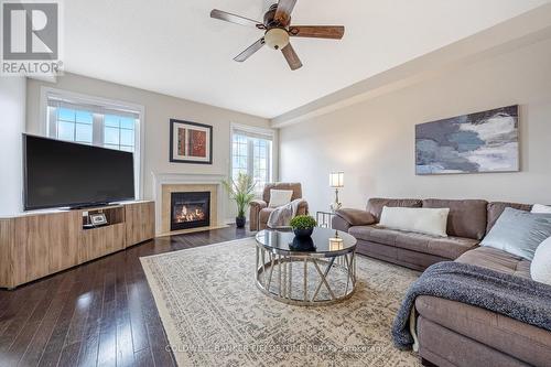 43 Jolana Crescent, Halton Hills, ON - Indoor Photo Showing Living Room With Fireplace