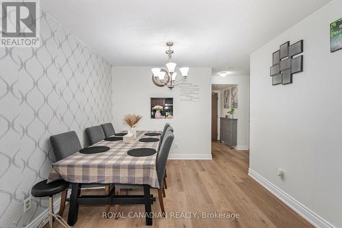 1102 - 25 Agnes Street, Mississauga, ON - Indoor Photo Showing Dining Room