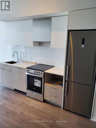 4914 - 251 Jarvis Street, Toronto, ON - Indoor Photo Showing Kitchen With Stainless Steel Kitchen With Upgraded Kitchen