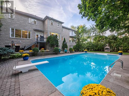 65 Charles Street, Vaughan, ON - Outdoor With In Ground Pool With Backyard