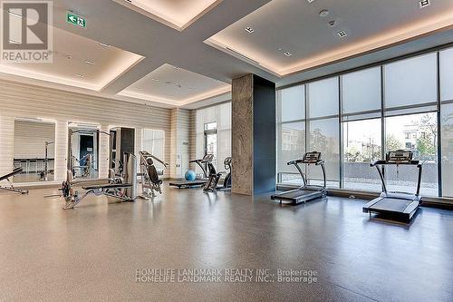 706 - 100 Eagle Rock Way, Vaughan, ON - Indoor Photo Showing Gym Room