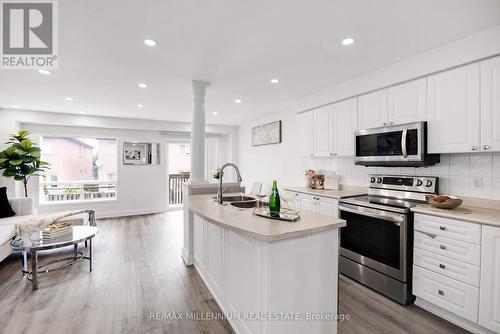 21 Casabel Drive, Vaughan, ON - Indoor Photo Showing Kitchen With Double Sink