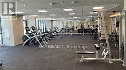 2316 - 4055 Parkside Village Drive, Mississauga, ON - Indoor Photo Showing Gym Room