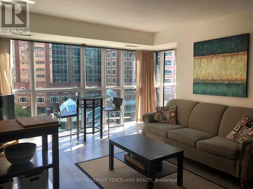 701 - 28 Ted Rogers Way, Toronto, ON - Indoor Photo Showing Living Room