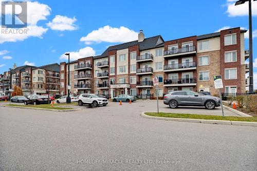 208 - 54 Sky Harbour Drive, Brampton, ON - Outdoor With Balcony With Facade