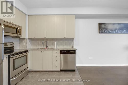 208 - 54 Sky Harbour Drive, Brampton, ON - Indoor Photo Showing Kitchen With Stainless Steel Kitchen