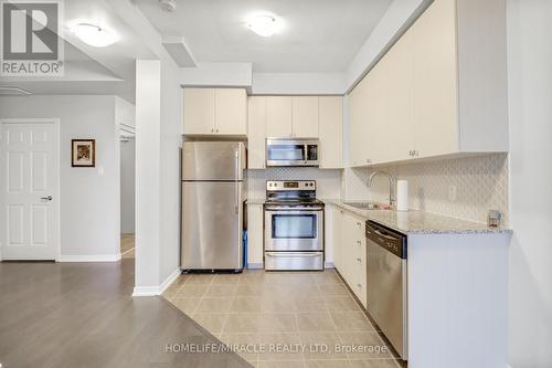 208 - 54 Sky Harbour Drive, Brampton, ON - Indoor Photo Showing Kitchen With Stainless Steel Kitchen