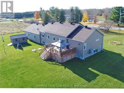 1496 Drummond School Road, Drummond/North Elmsley, ON - Outdoor With Deck Patio Veranda