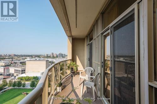 1805 - 350 Princess Royal Drive, Mississauga, ON - Outdoor With Balcony With Exterior