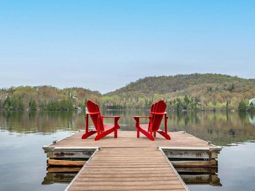 Bord de l'eau - 658 Ch. Du Val-Des-Monts, Saint-Adolphe-D'Howard, QC - Outdoor With Body Of Water With View