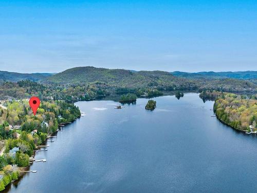 Photo aÃ©rienne - 658 Ch. Du Val-Des-Monts, Saint-Adolphe-D'Howard, QC - Outdoor With Body Of Water With View