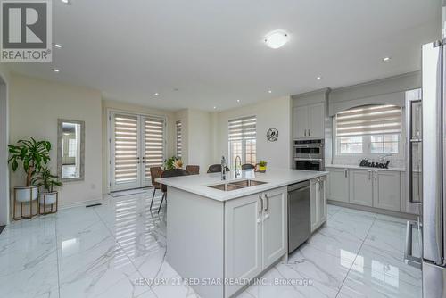 1 Goodview Drive, Brampton, ON - Indoor Photo Showing Kitchen With Double Sink