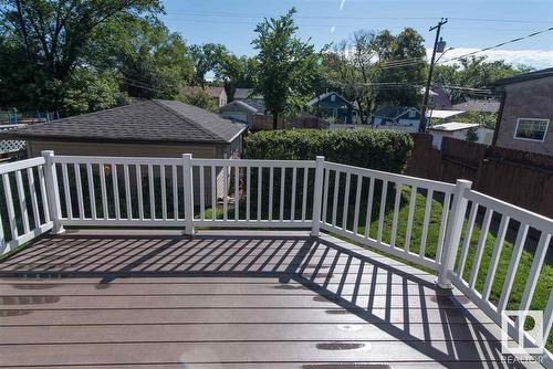 11343 54 St Nw, Edmonton, AB - Outdoor With Deck Patio Veranda With Exterior