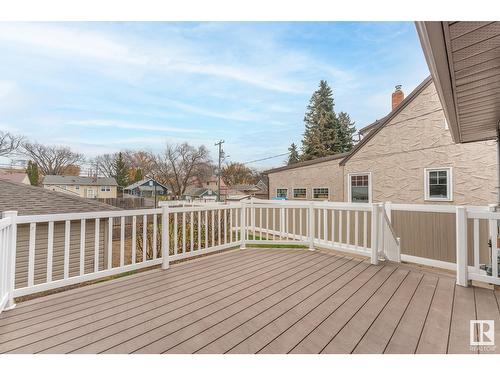 11343 54 St Nw, Edmonton, AB - Outdoor With Deck Patio Veranda With Exterior