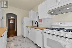 2024 Remodel of this  Galley Kitchen with Gas Stove. - 