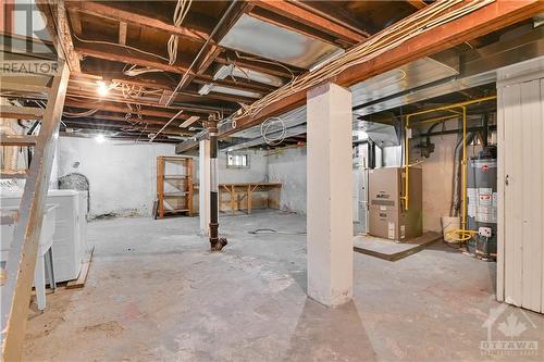 High & Dry Basement - Great Development Options - 62 Lees Avenue, Ottawa, ON - Indoor Photo Showing Basement