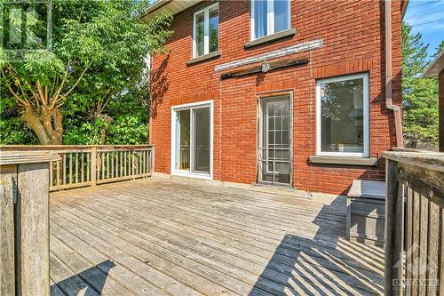 Huge Deck overlooks Mature Treed Yard - 62 Lees Avenue, Ottawa, ON - Outdoor With Deck Patio Veranda With Exterior