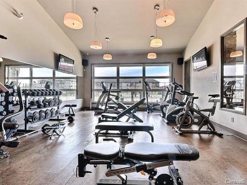 Exercise room - 302-4971 Av. Eliot, Laval (Chomedey), QC - Indoor Photo Showing Gym Room