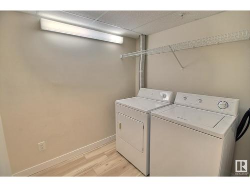 #316 237 Youville Dr Nw, Edmonton, AB - Indoor Photo Showing Laundry Room