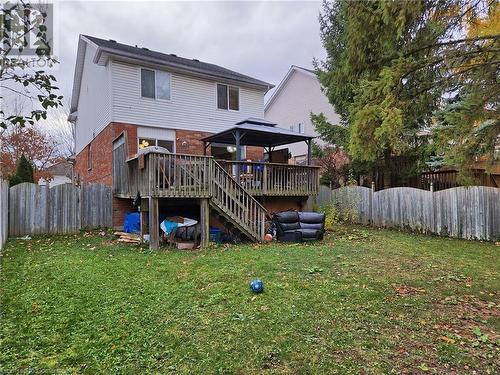 253 Pineland Place, Waterloo, ON - Outdoor With Deck Patio Veranda