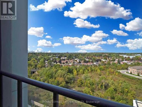 1108 - 1063 Douglas Mccurdy Comm, Mississauga, ON - Outdoor With Balcony With View