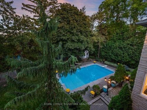 65 Charles St, Vaughan, ON - Outdoor With In Ground Pool